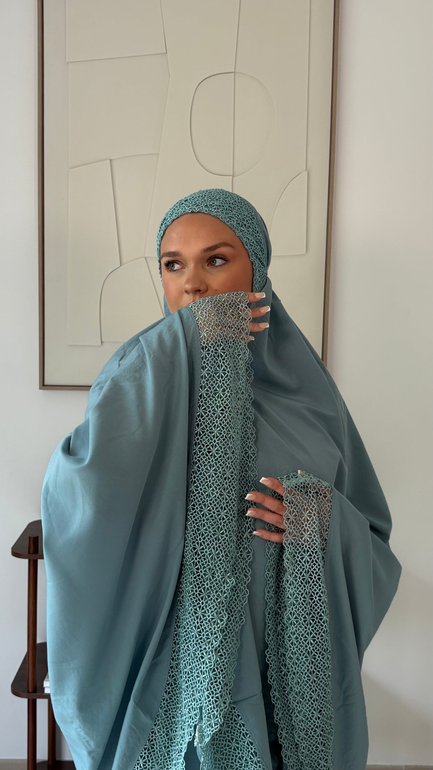 Ensemble de Prière Malaisien TURQUOISE - LIBAS