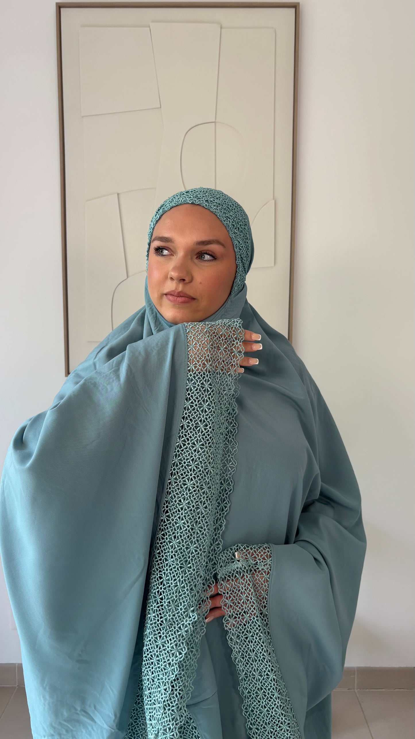 Ensemble de Prière Malaisien TURQUOISE - LIBAS